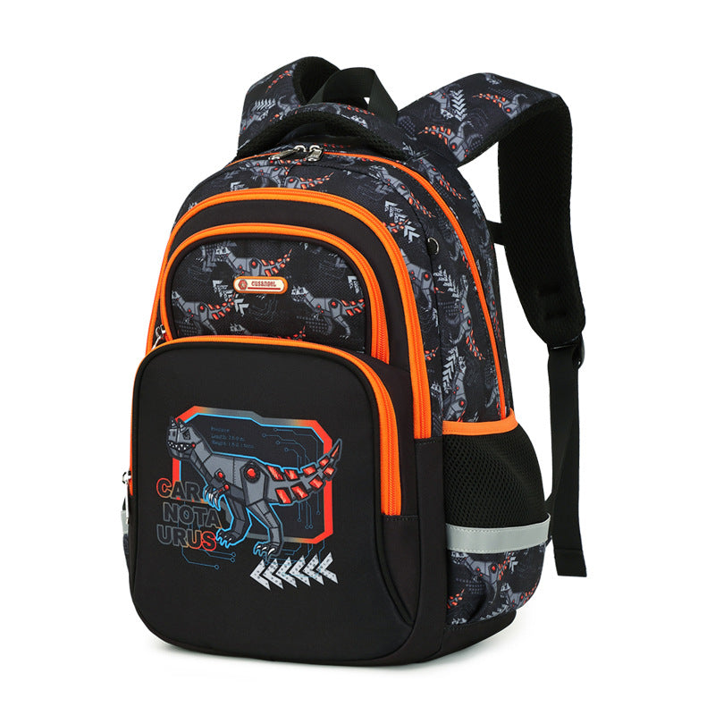 Primary School Student Schoolbag Boys Stylish And Lightweight Grade 1-3 Children Backpack