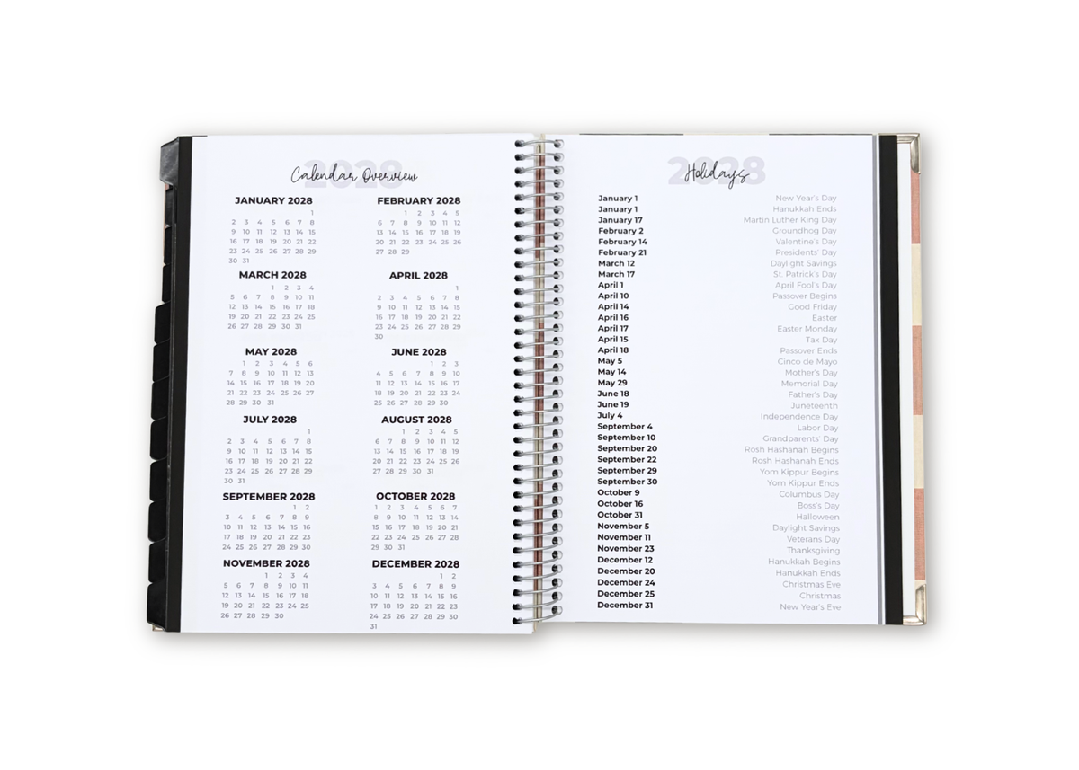 2027 Strawberry Fields Weekly Planner