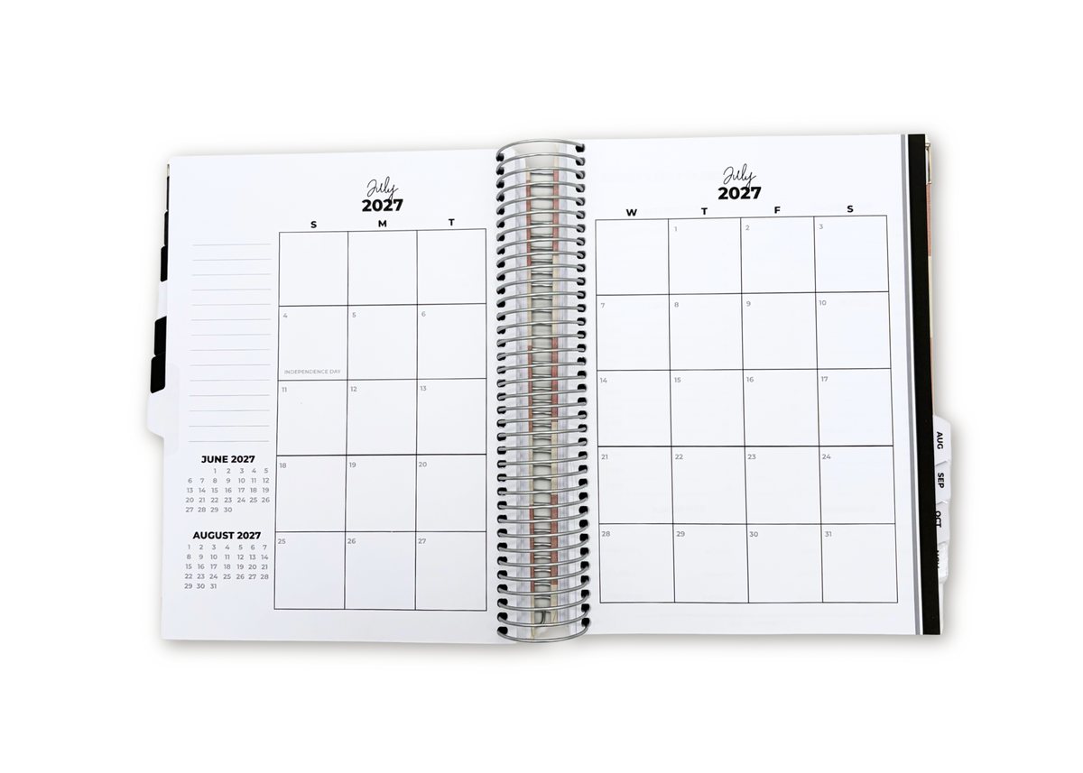 2027 Wildflower Daily Planner