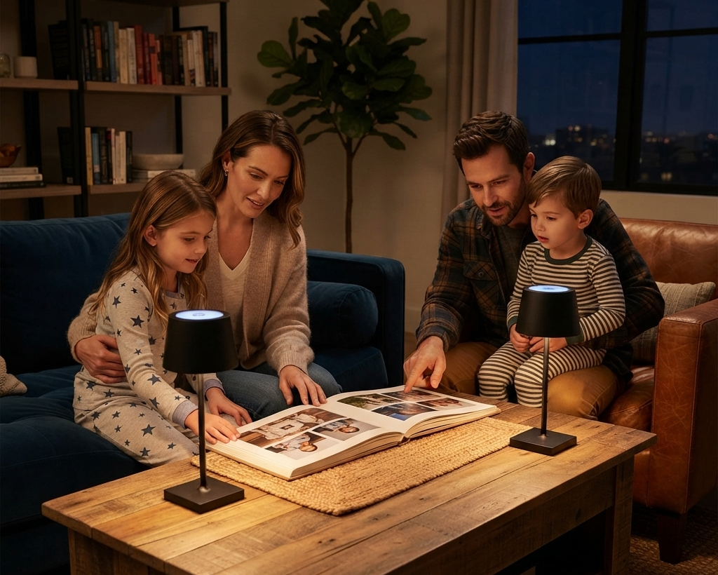 Cordless Rechargeable LED Table Lamp Dimmable