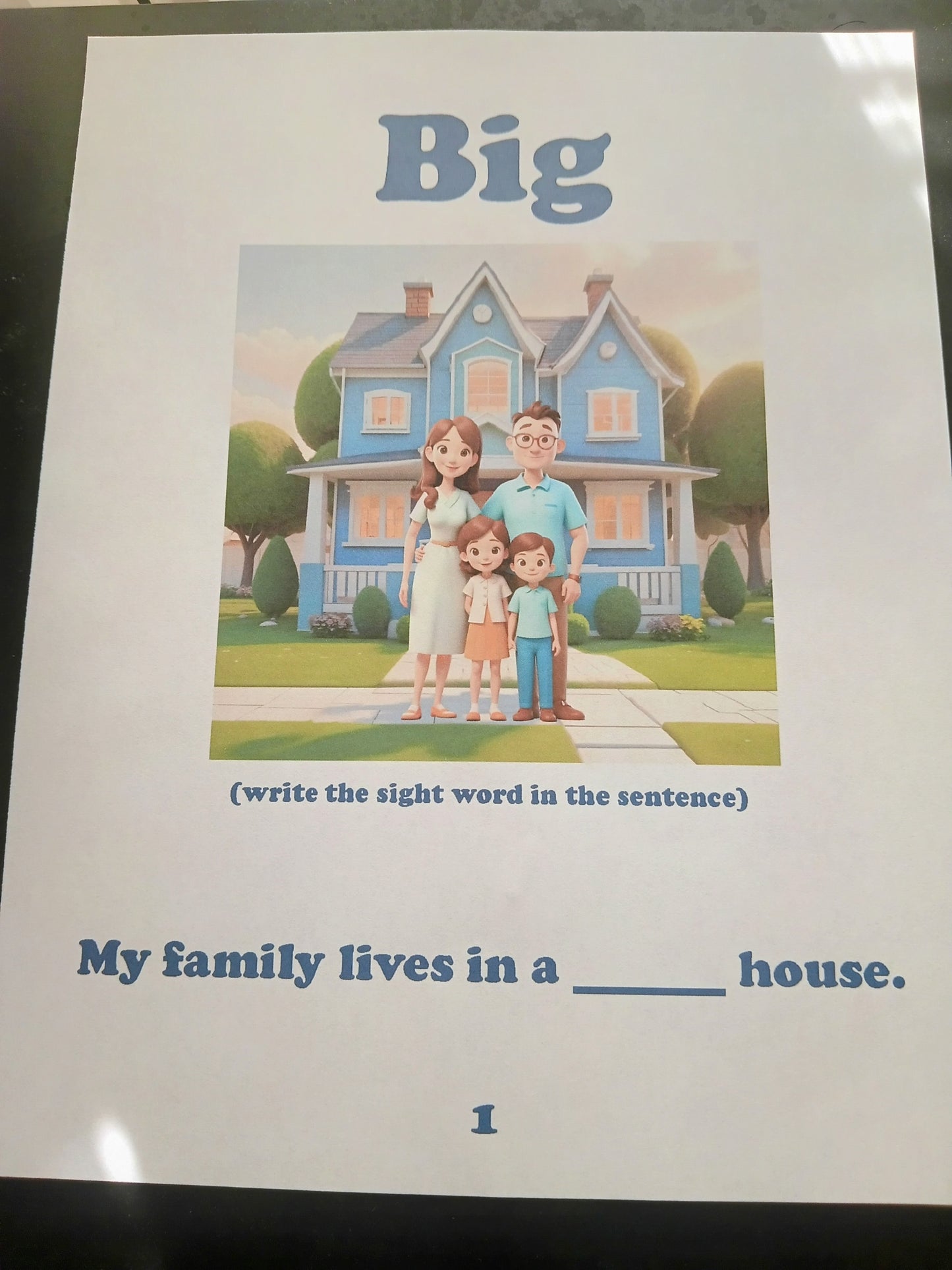 Paperback - Look Mommy, I Can Read This Word! - Vol. 3 Sight Words for (K-2nd Grade) & ESL - Short "I" Sound