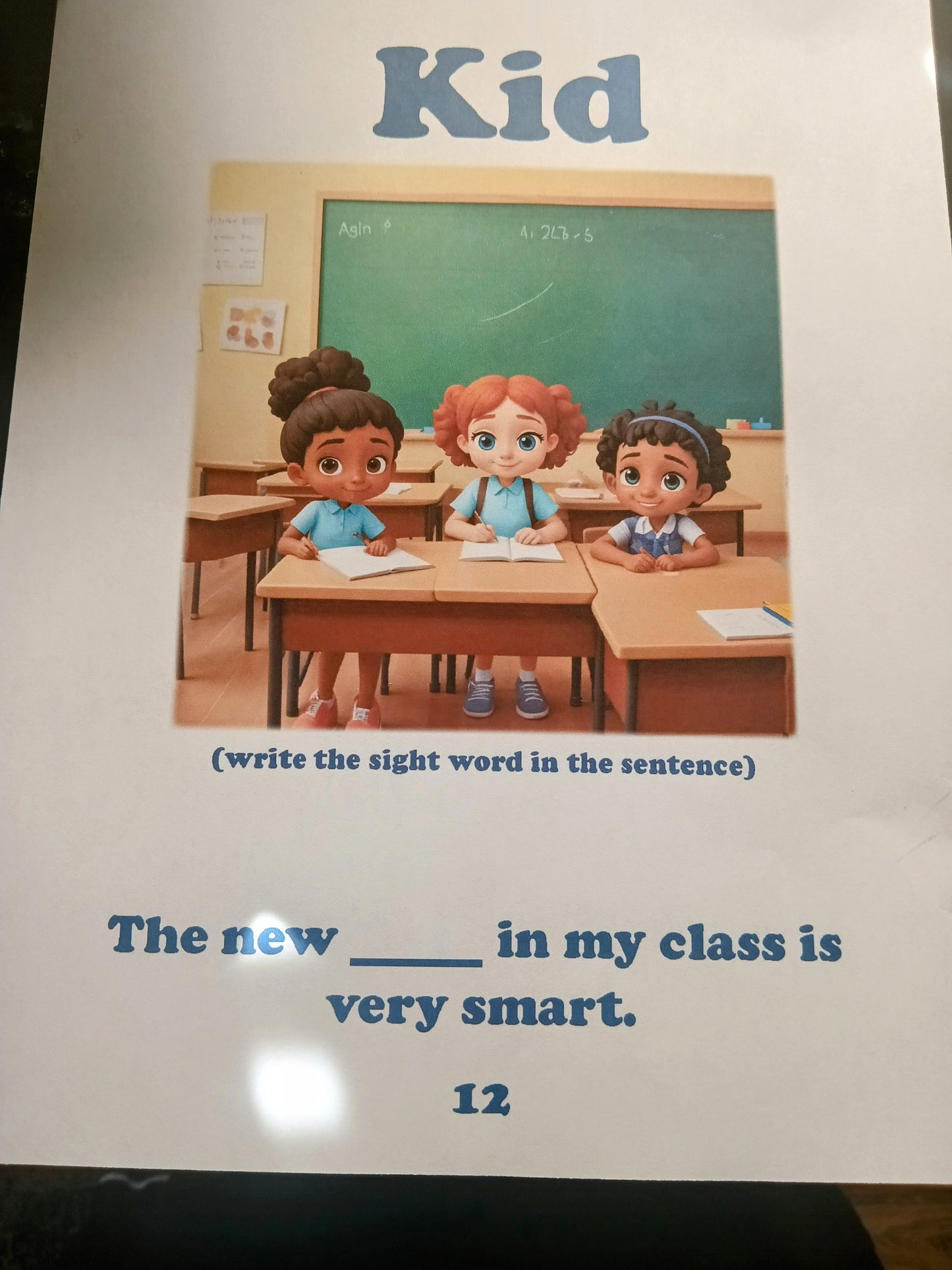 Paperback - Look Mommy, I Can Read This Word! - Vol. 3 Sight Words for (K-2nd Grade) & ESL - Short "I" Sound