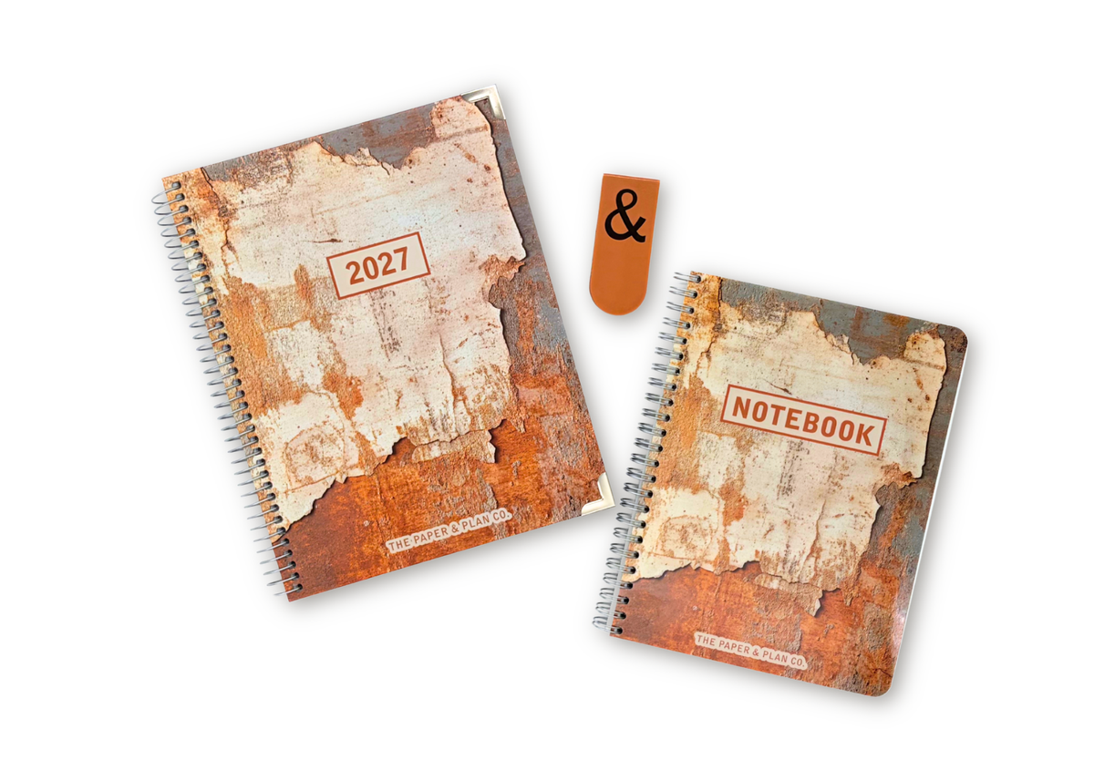 2027 Metal Flake Weekly Planner Basic Bundle