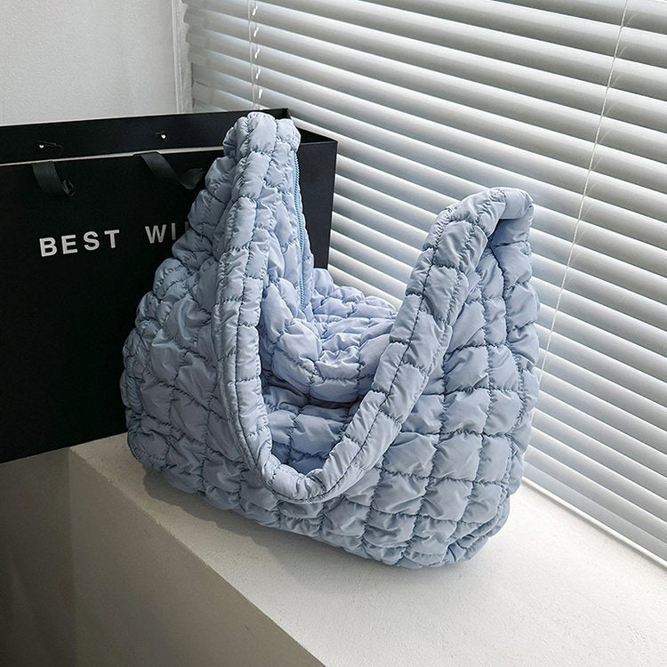 Women's Pleated Cloud Fashion Portable Dumpling Large Shoulder Bags