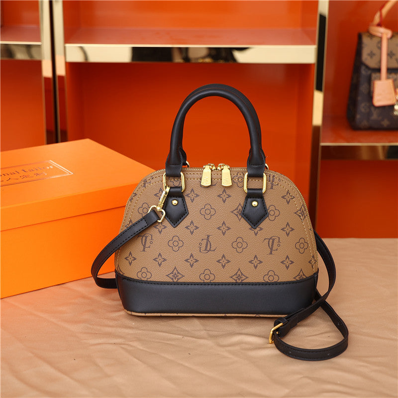 Women's Retro Printed Portable Simple Fashion Western Crossbody Bags