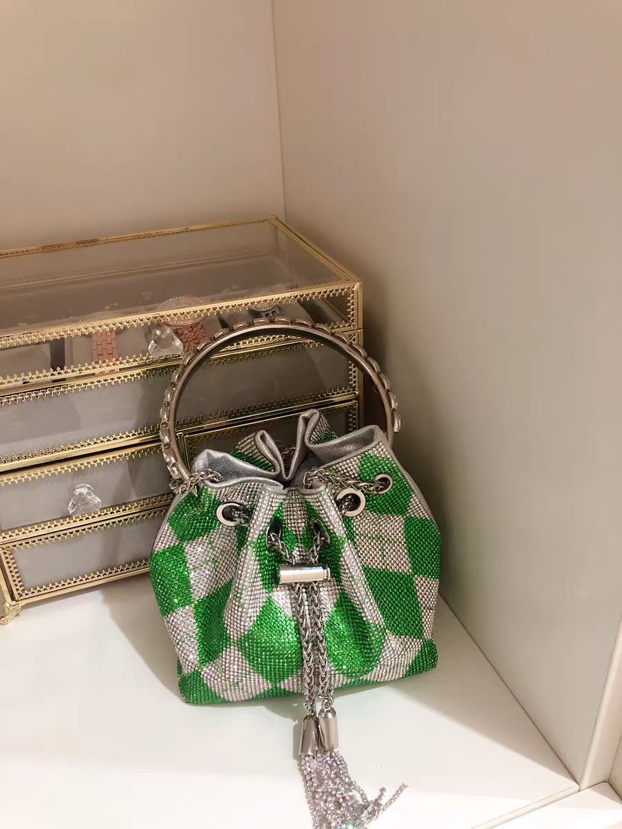 Women's Heron Live Streaming On Tassel Rhinestone Shoulder Bags