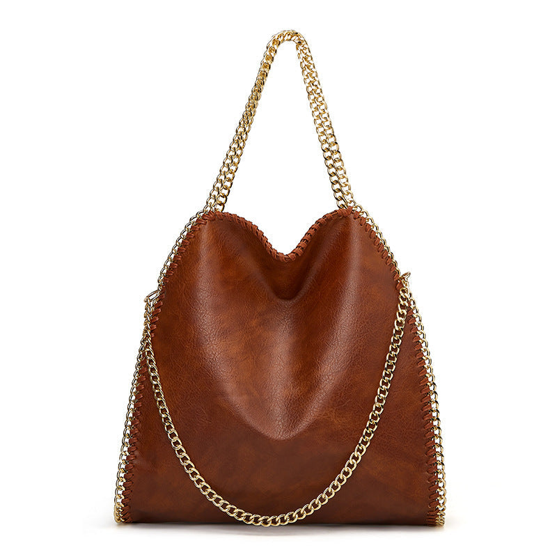 Women's Creative Large Chain Portable Fashion Shoulder Bags