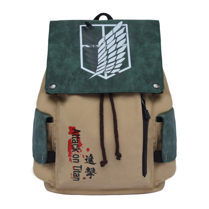 Anime Peripheral Totoro One Piece No Backpacks