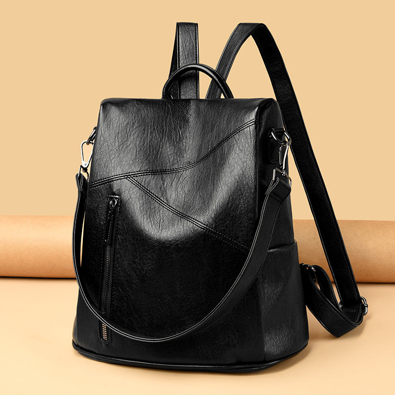 Pretty Unique Durable High-grade Stitching Sheepskin Backpacks