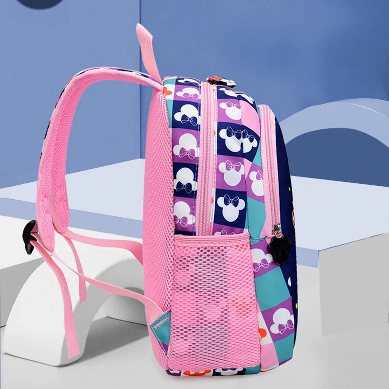 Cartoon Mouse Children Backpack – Cartoon Kindergarten School Bag for Girls