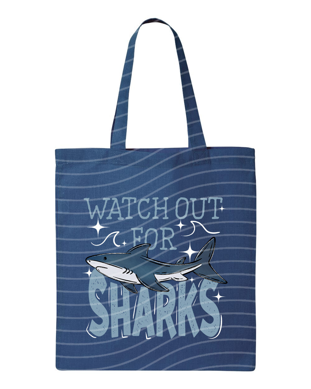 Watch Out for Sharks Tote