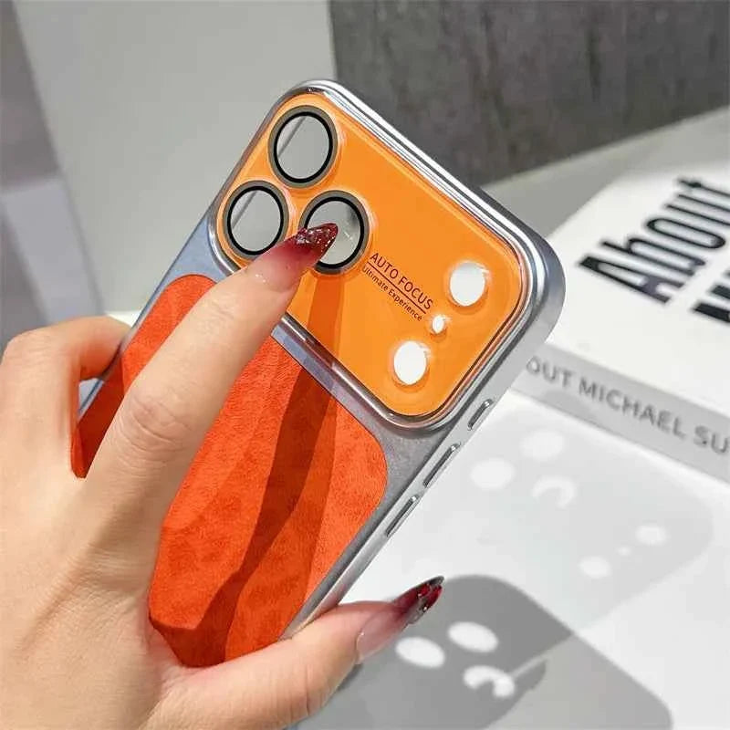 Luxury Matte Leopard design PU Leather Phone Case For iPhone 18 Pro Max Shockproof Cover