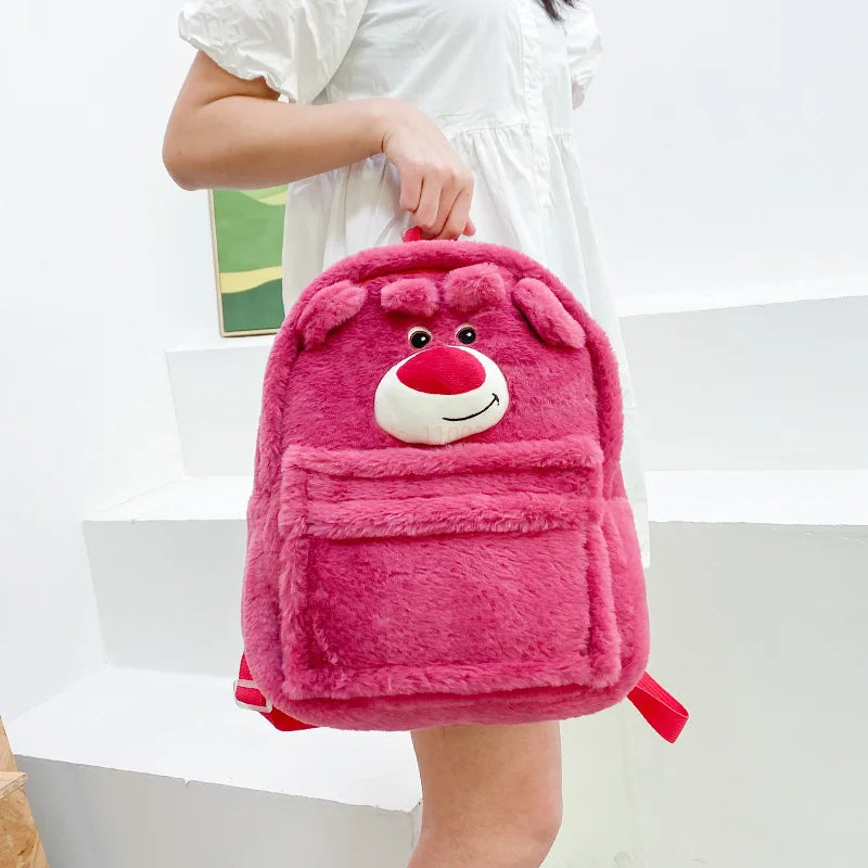Bear & Alien Plush Backpack