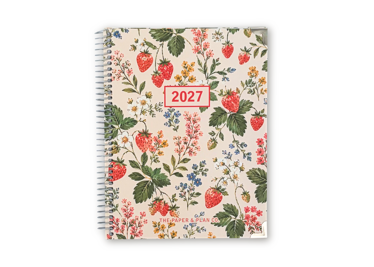 2027 Strawberry Fields Weekly Planner