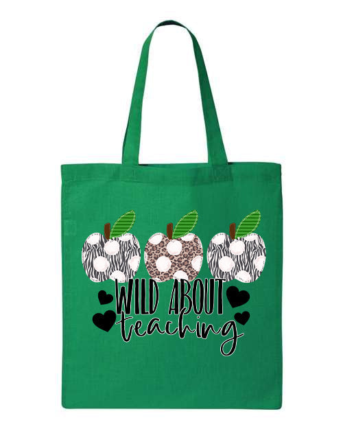 Wild About Teaching Tote