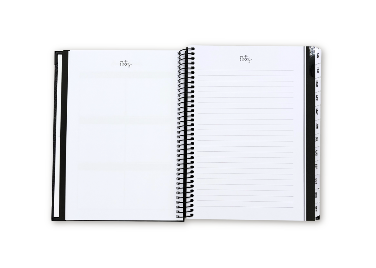 2027 Velvet Floral Weekly Planner Basic Bundle