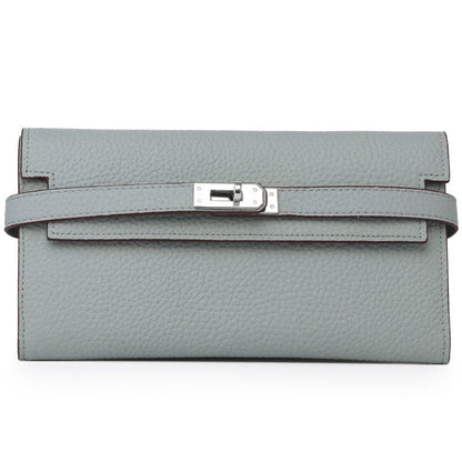 Women's Fashion Classic Lychee Pattern Cowhide Clutch Ladies Wallets