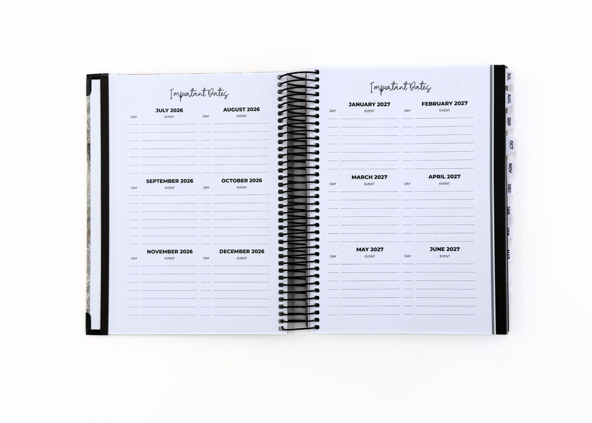 2026-2027 Camo Daily Planner