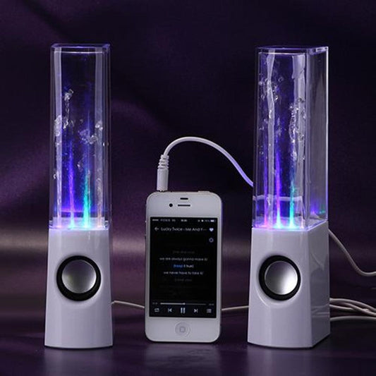 Dancing Water Speaker LED Light Fountain Speaker Family Party
