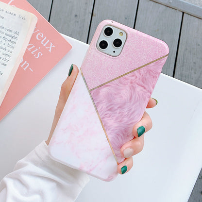 Geometric mosaic phone case