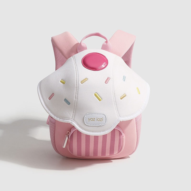 New Design Mini Cute Mushroom Backpack Kindergarten Popular Cute Baby Series Children's Small School Bag Trendy