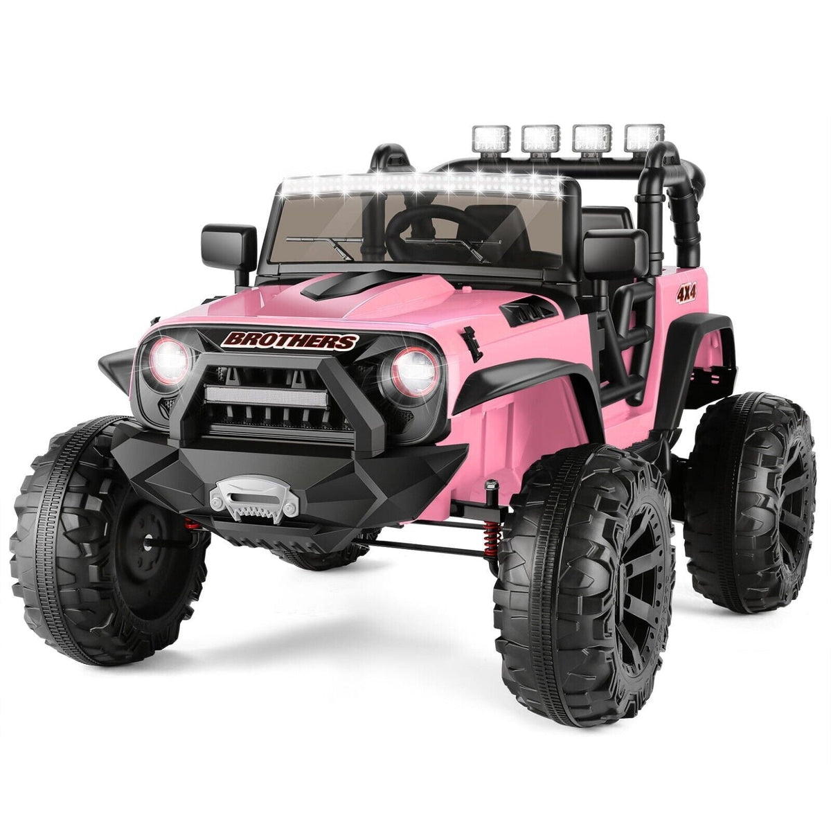 2-Seater 24V Electric Ride-On Truck for Kids with Bluetooth and 2x200W Motors - 87 Exciting Features!