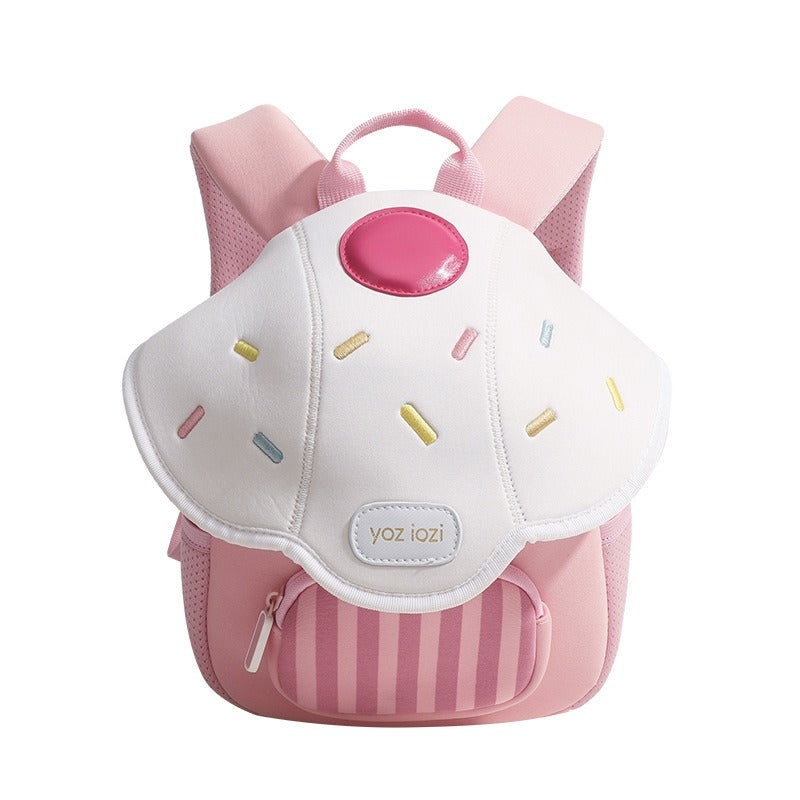 New Design Mini Cute Mushroom Backpack Kindergarten Popular Cute Baby Series Children's Small School Bag Trendy