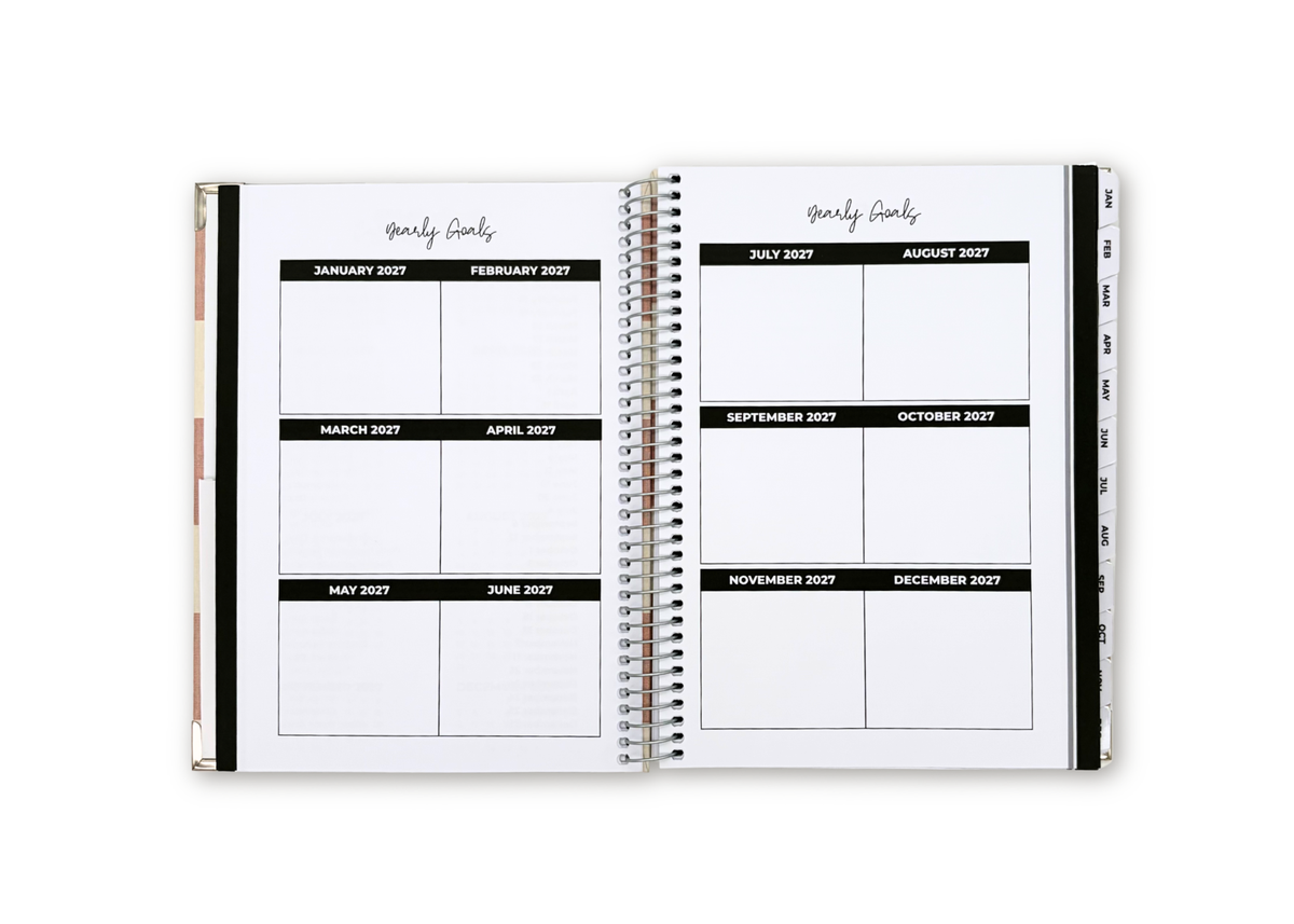 2027 Metal Flake Weekly Planner Basic Bundle