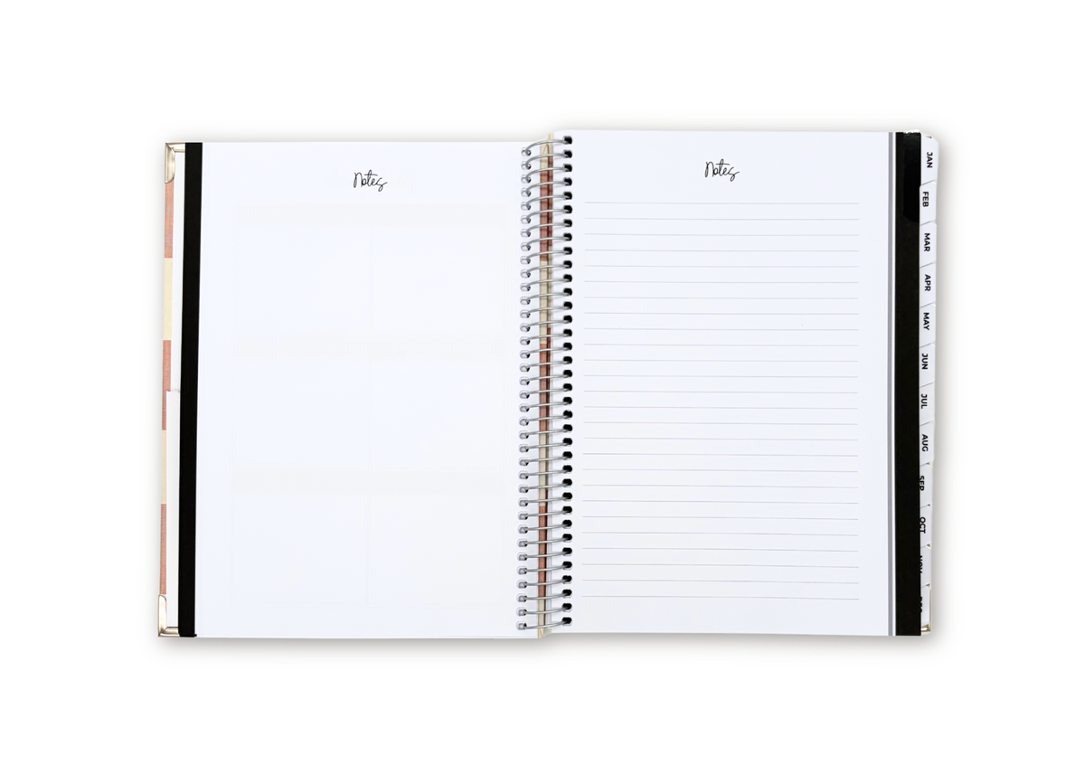 2027 Metal Flake Weekly Planner
