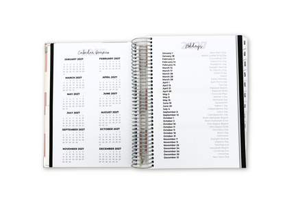2027 Wildflower Daily Planner