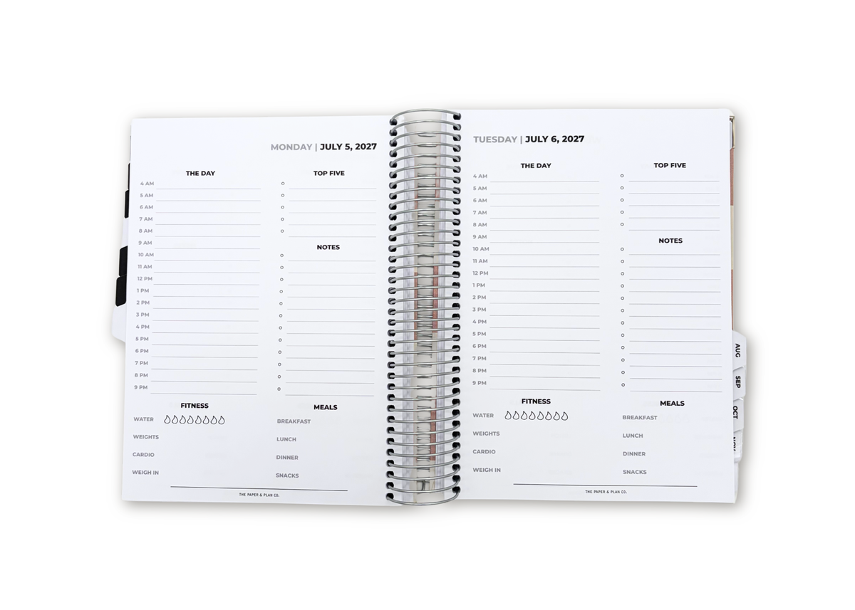 2027 Strawberry Fields Daily Planner Basic Bundle