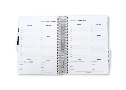 2027 Strawberry Fields Daily Planner Basic Bundle