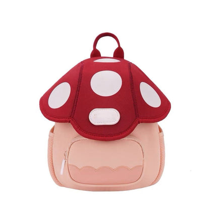 New Design Mini Cute Mushroom Backpack Kindergarten Popular Cute Baby Series Children's Small School Bag Trendy