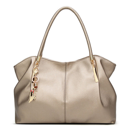 Women's Leather Elegant Graceful Lightweight Large Capacity Handbags