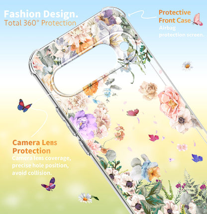 Floral Protective Phone Case for Google Pixel 10