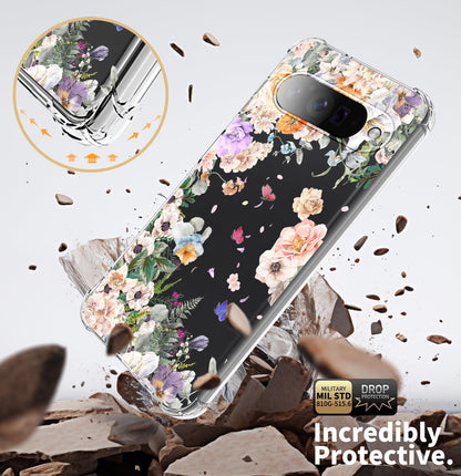 Floral Protective Phone Case for Google Pixel 10