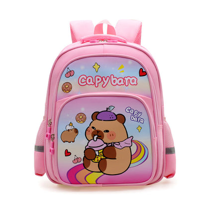 New Children's School Bag Cartoon Capabala School Bag