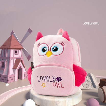 Kindergarten Boys And Girls Small Schoolbag Cute Children Backpack