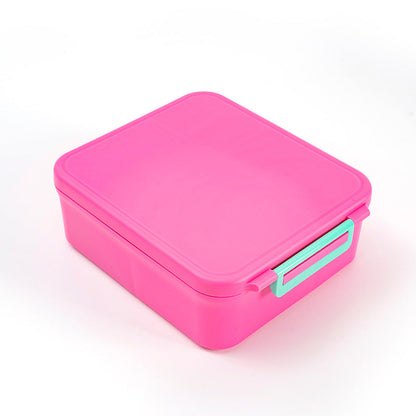 Kids' bento lunch bag: 1700ml containers with toppers, thermos, for school.