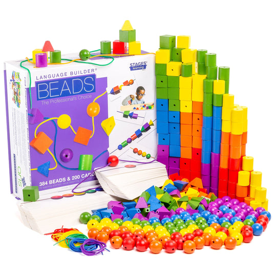 Language Builder: Stringing Beads (Classroom Set)