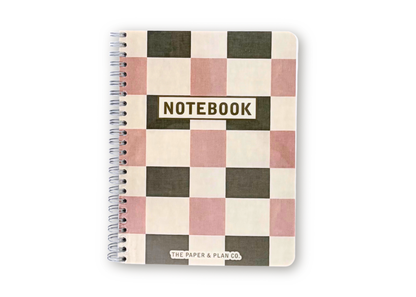 2027 Checkered Weekly Planner Basic Bundle
