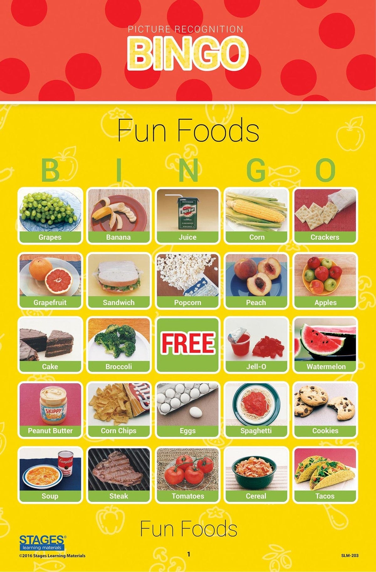Picture Bingo - 5 Game Set