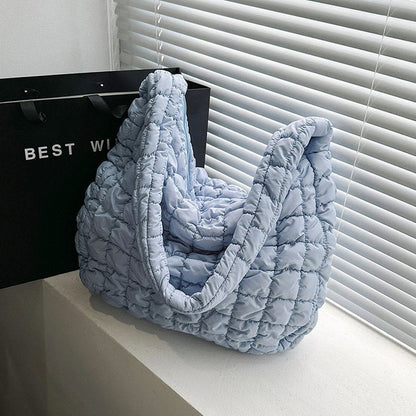 Women's Pleated Cloud Fashion Portable Dumpling Large Shoulder Bags
