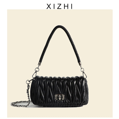 Women's Niche High-grade Western Style Underarm Simple Shoulder Bags