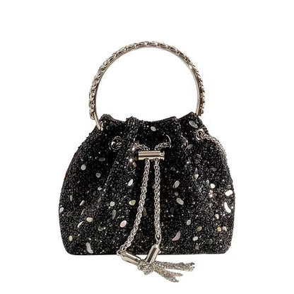 Women's Elegant Popular Shiny Diamond Rhinestone Full Shoulder Bags