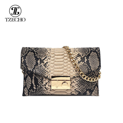 Women's Pattern Three-dimensional Underarm Large Capacity Genuine Shoulder Bags