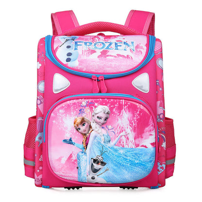 Primary Full Open Hard Shell Cartoon Elementary School Students' Schoolbags
