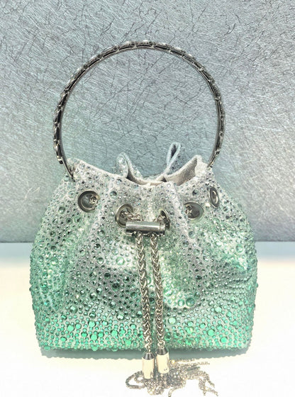 Women's Heron Live Streaming On Tassel Rhinestone Shoulder Bags