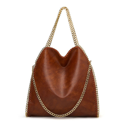 Women's Creative Large Chain Portable Fashion Shoulder Bags