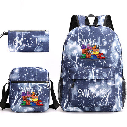 Game Among Space Werewolf Killing Pencil Backpacks